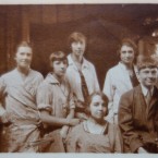 Madeleine (milieu bas) aux Ateliers d art sacre vers 1925 © Catalogue raisonne Maurice Denis